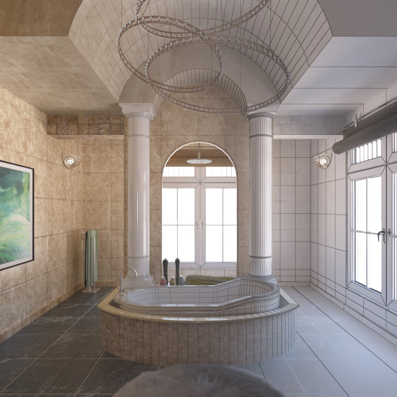 Color and Wire blend